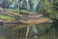 Connors River Crossing, Marylands - 45cm x 32cm, Pastel - Commission